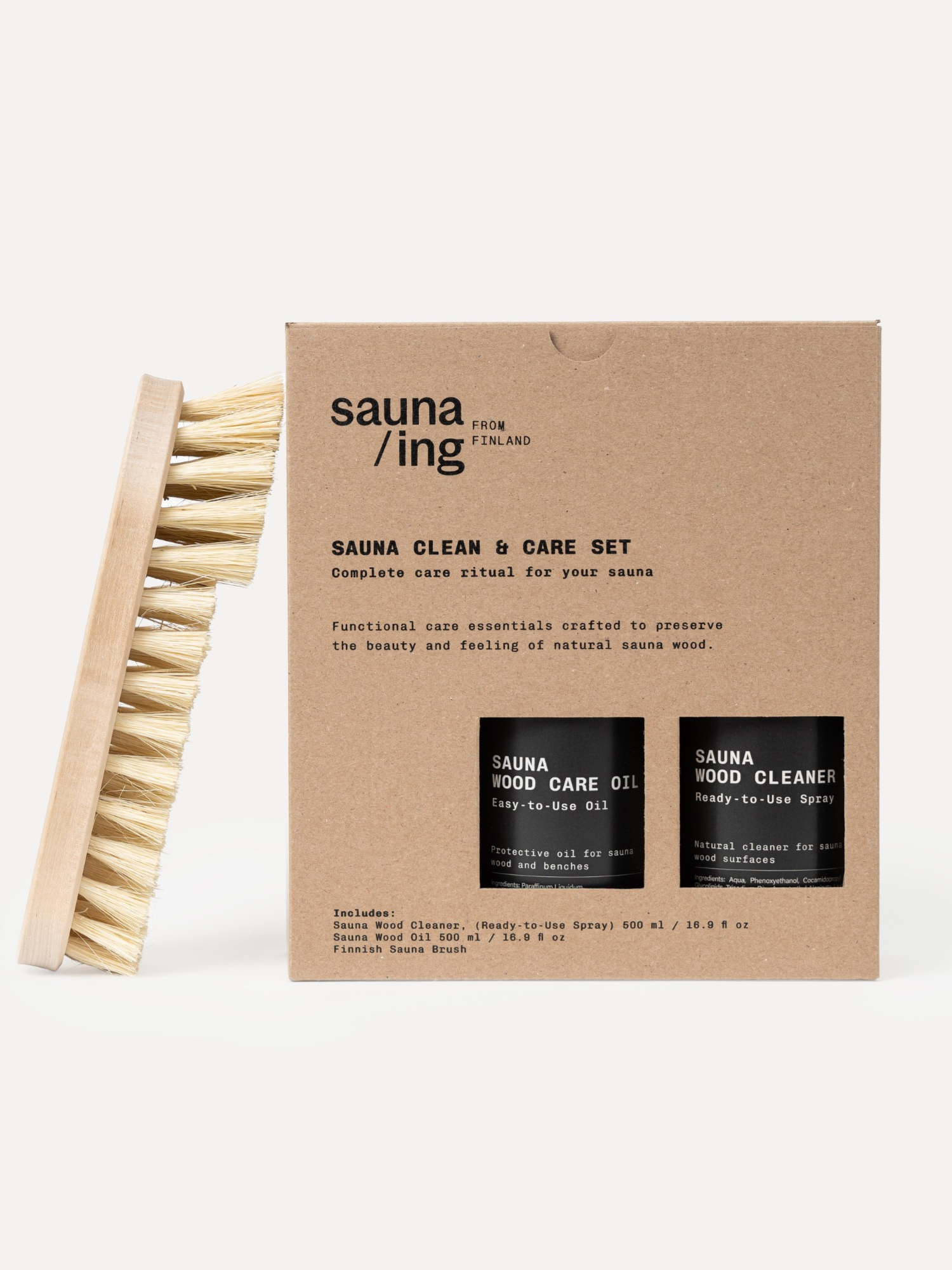 Sauna Clean & Care Set – sauna/ing