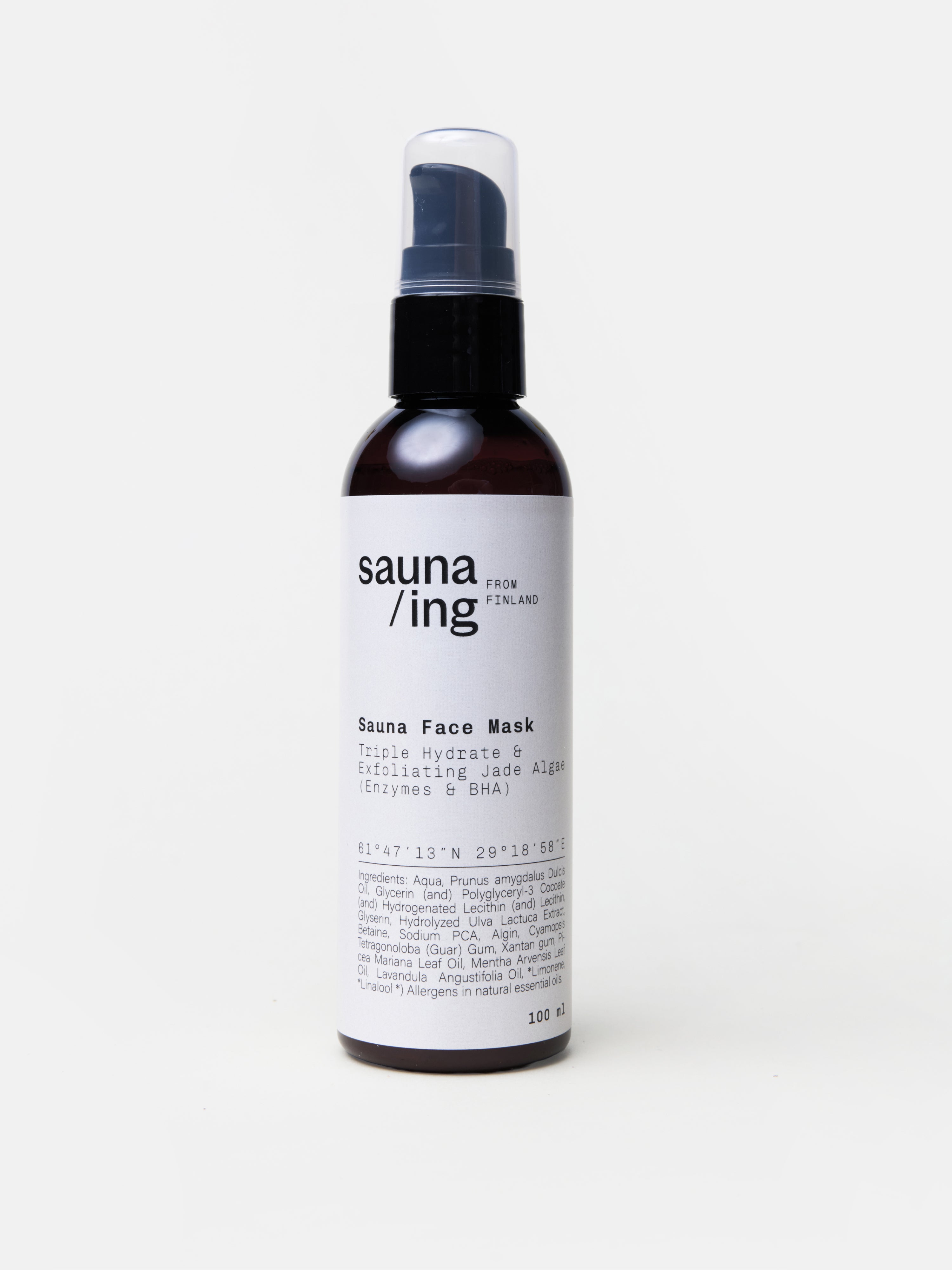 Sauna Face Mask