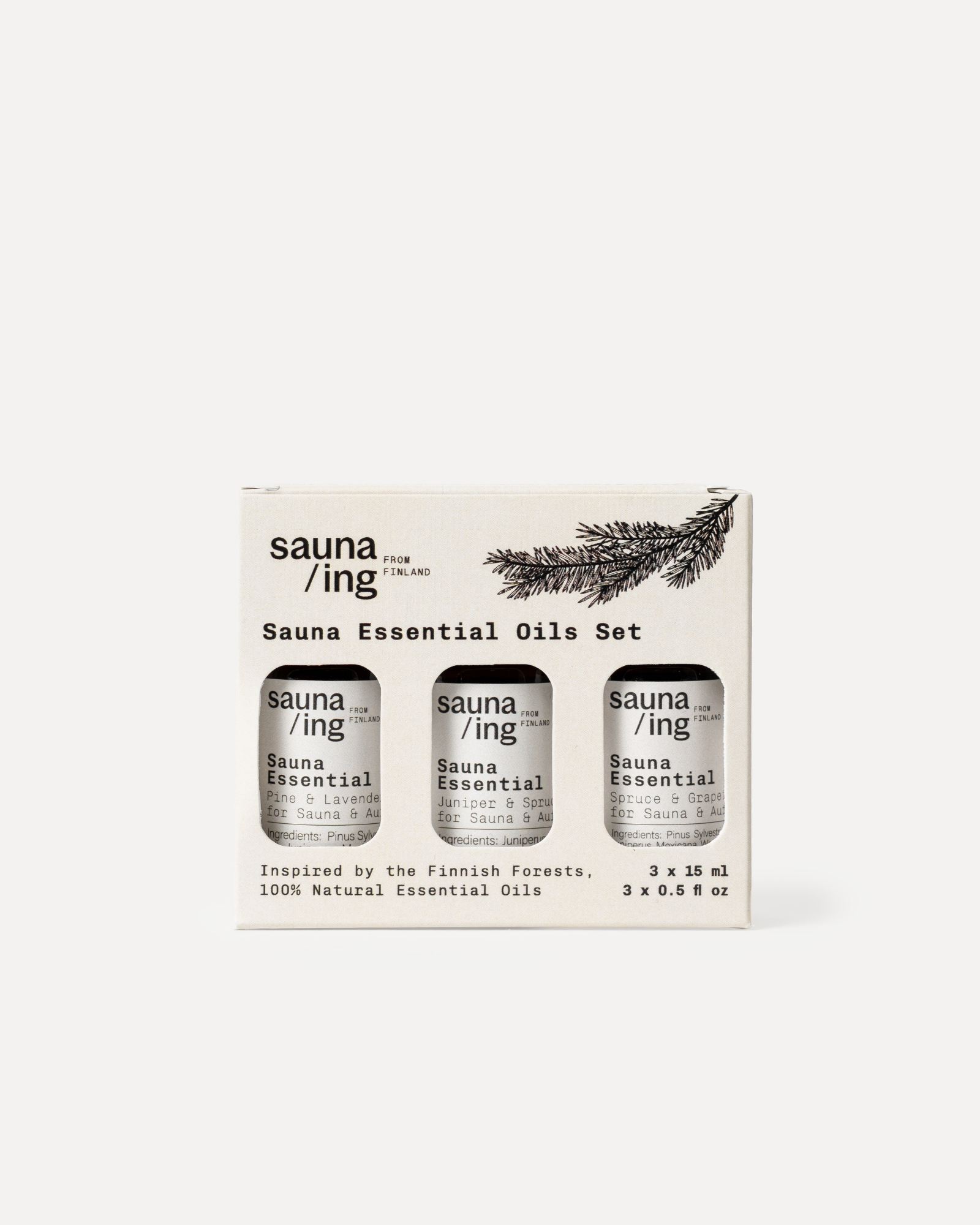 Sauna Essential Oil Gift Set