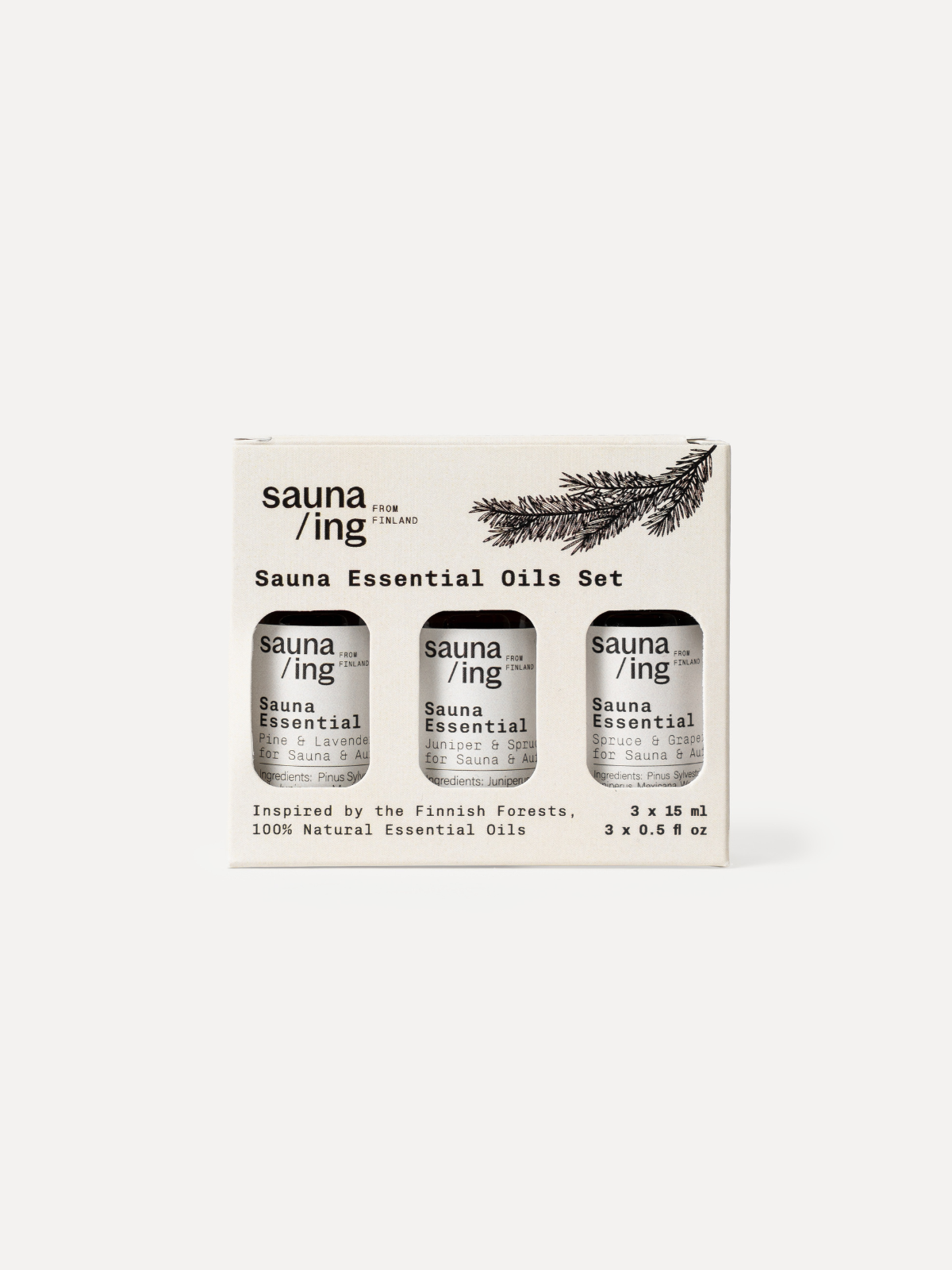 Sauna Essential Oil Gift Set