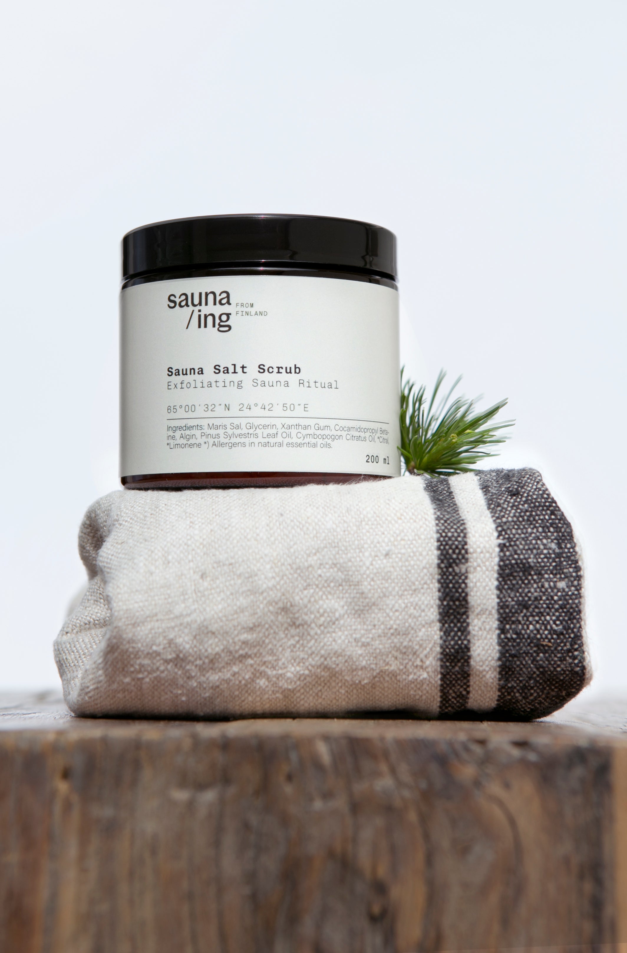 Sauna Salt Scrub – Kuoriva saunarituaali