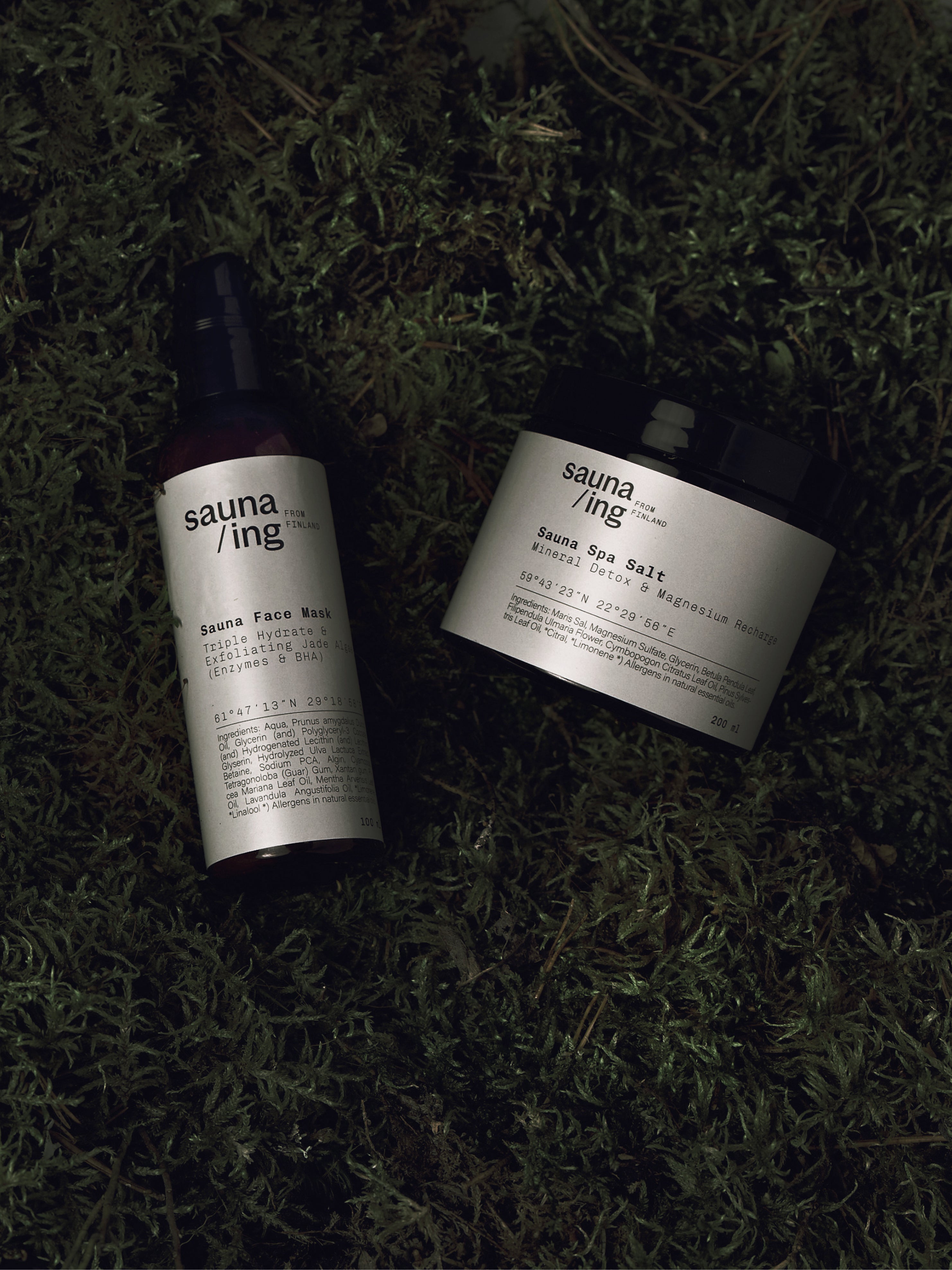 Christmas gift bundle Sauna Face Mask & Sauna Spa Salt