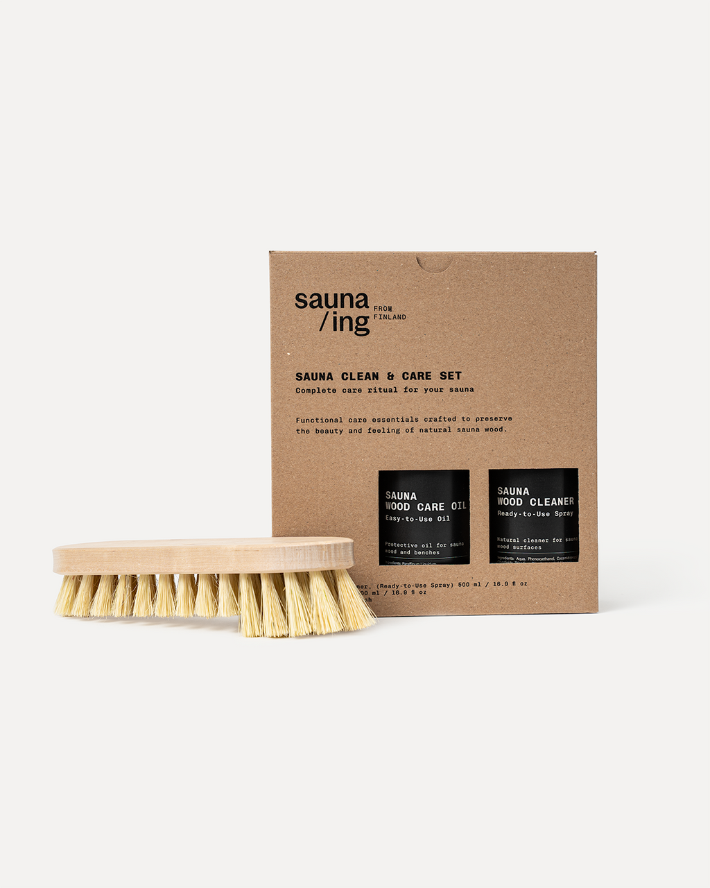Sauna Clean & Care Set